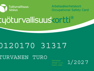 Työturvallisuuskortti